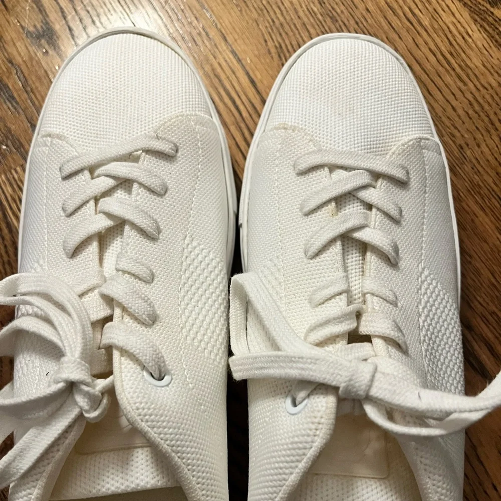 Greats Brooklyn white canvas sneakers